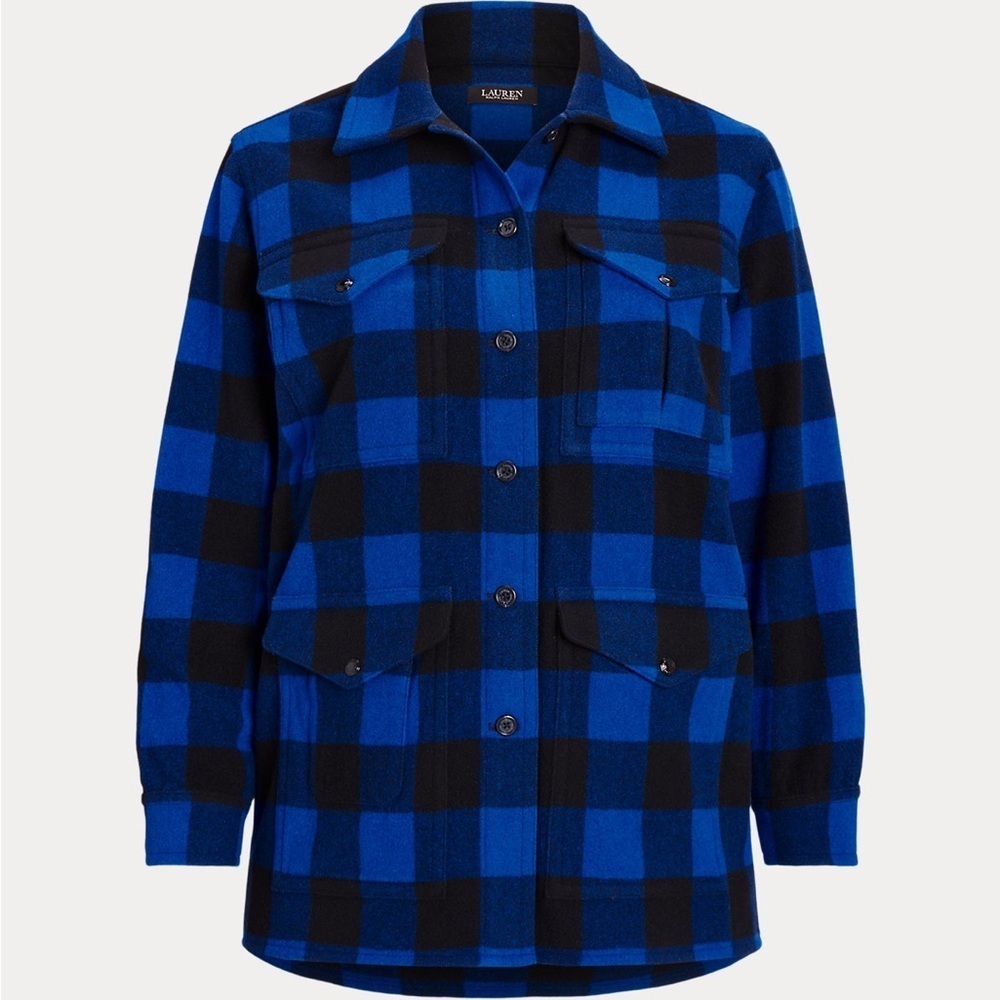 Lauren Ralph Lauren Buffalo check twill shirt jacket
